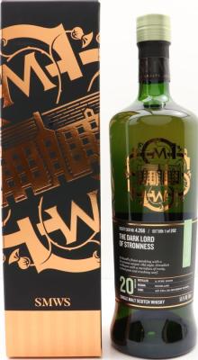 Highland Park 2000 SMWS 4.266 The dark lord of stromness 1st Fill Ex-Bourbon Barrel 58.1% 700ml