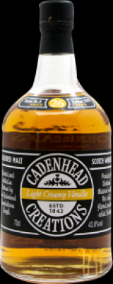 Creations 26yo CA Light Creamy Vanilla 43.8% 700ml