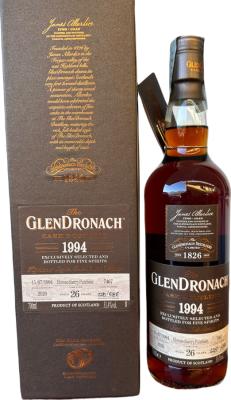 Glendronach 1994 Oloroso Sherry Puncheon #7467 Fine Spirits 51.4% 700ml