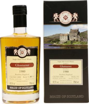 Glenturret 1980 MoS Bourbon Hogshead 42.5% 700ml