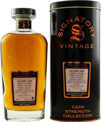 Old Pulteney 2008 SV Cask Strength Collection #16 56.6% 700ml