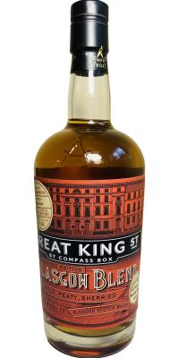 Great King Street Glasgow Blend Ex-sherry marrying cask #12 Prestige-Ledroit 49% 750ml