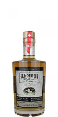 St. Moritzer 2003 Refill Sherry Cask 46% 350ml