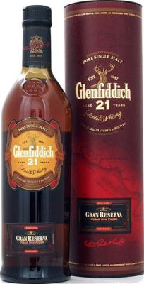 Glenfiddich 21yo Gran Reserva Cuban Rum Finish 40% 750ml