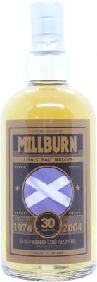 Millburn 1974 UD Bourbon Cask Private Bottling 52.2% 700ml