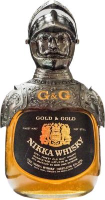 Nikka Gold & Gold Western Knight Bottle 43% 750ml