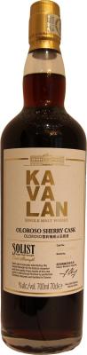 Kavalan Solist Oloroso Sherry Cask S100129010A 58.6% 700ml