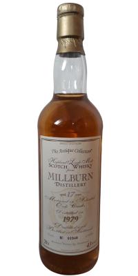 Millburn 1979 SV The Antique Collection Oak Casks 43% 700ml