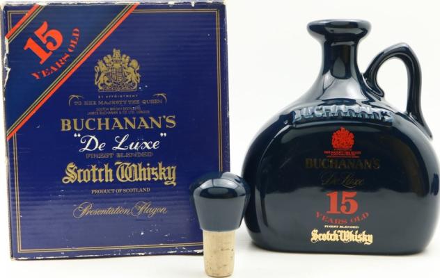 Buchanan's 15yo De-Luxe Scotch Whisky Barone Amerigo Sagna & Figli S.p.A. Torino 43% 750ml
