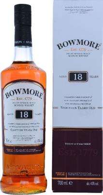 Bowmore 18yo Bourbon Sherry 43% 700ml