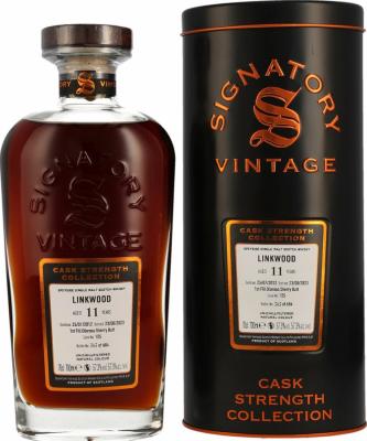 Linkwood 2012 SV Cask Strength Collection 1st Fill Oloroso Sherry Butt 57.3% 700ml