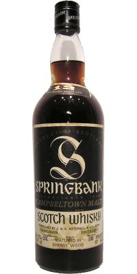 Springbank 12yo Matured in Sherry Wood 57% 750ml