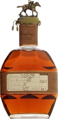 Blanton's Straight From The Barrel #4 Charred American White Oak Barrel 60.1% 700ml