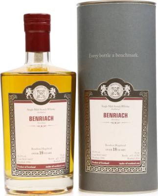 BenRiach 1996 MoS Bourbon Hogshead 52.2% 700ml