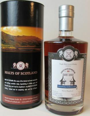 Inchgower 1980 MoS Sherry Hogshead 10yo Whisky-Distilleries.info 52.6% 700ml