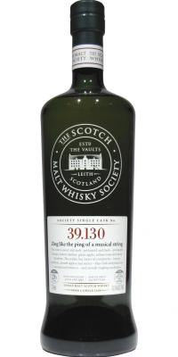 Linkwood 1990 SMWS 39.130 Zing like the ping of A musical string Refill Ex-Bourbon Hogshead 51.5% 750ml