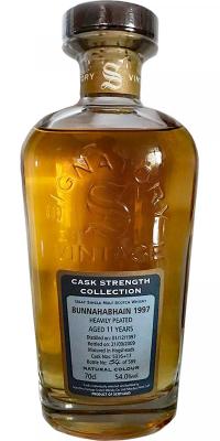 Bunnahabhain 1997 SV Cask Strength Collection Heavily Peated 5316 + 5317 54% 700ml