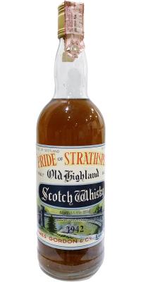 Pride of Strathspey 1942 JG Old Highland All Malt 40% 750ml