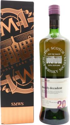 Glen Grant 1996 SMWS 9.123 Deeply decadent 20yo 57.9% 700ml