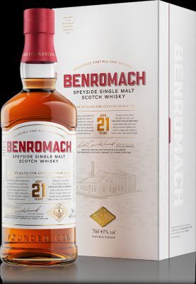 Benromach 21yo 1st Fill Oak Cask 43% 750ml