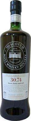 Glenrothes 2001 SMWS 30.74 Sweet fruity and rich Refill Port Pipe 60.3% 700ml