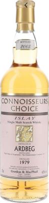 Ardbeg 1979 GM Connoisseurs Choice Refill Bourbon Barrels 43% 700ml