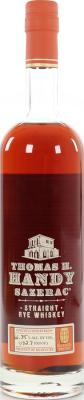 Thomas H. Handy Sazerac 1998 Barrel Proof 132.7 Proof 66.35% 750ml