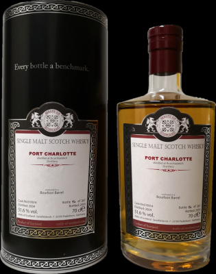 Port Charlotte 2004 MoS Bourbon Barrel 51.6% 700ml