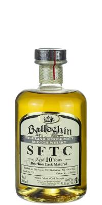 Ballechin 2011 SFTC Bourbon Cask Matured Bourbon Cask 59% 700ml