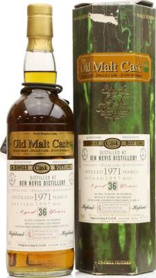 Ben Nevis 1971 DL The Old Malt Cask Bourbon finished Barrel 42.5% 700ml