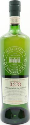 Bowmore 1996 SMWS 3.278 Dirty martinis in the boat shed Refill Ex-Bourbon Hogshead 52.2% 700ml