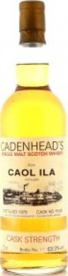 Caol Ila 1978 CA Distillery Label #11549 63.6% 700ml