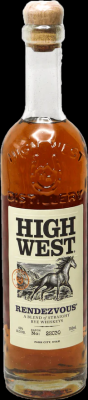 High West Rendezvous Rye 46% 750ml