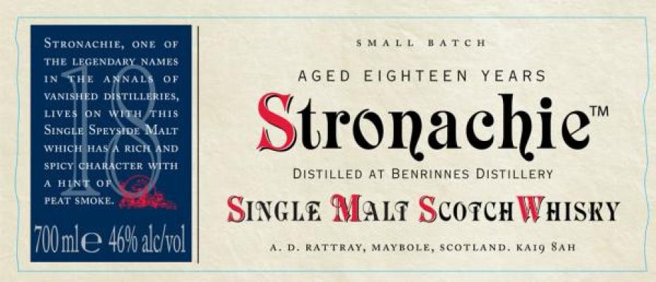 Stronachie 18yo DR Batch 01 46% 700ml