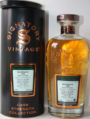 Balmenach 1988 SV Cask Strength Collection #2802 The Nectar 55.5% 700ml