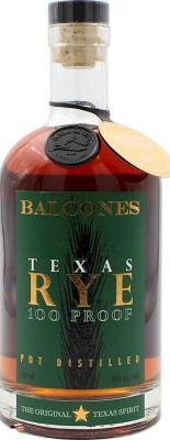 Balcones Texas Rye 50% 700ml