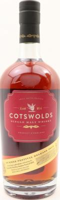 Cotswolds Distillery Summer Festival Release 2019 Small Batch Release Port Cask 50% 700ml