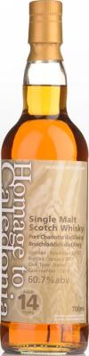 Port Charlotte 2002 Ac Homage to Caledonia Barrel #1214 60.7% 700ml