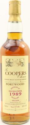 Inchgower 1989 VM The Cooper's Choice Port Wood Finish 46% 700ml