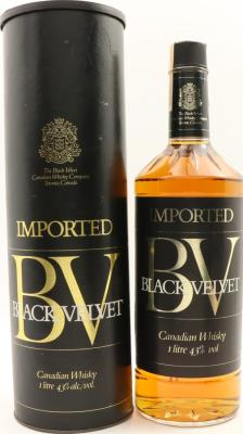 Black Velvet Imported Canadian Whisky 43% 1000ml