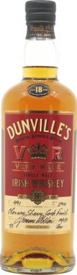 Dunville's 18yo Ech Oloroso Sherry Casks Finish 55% 700ml