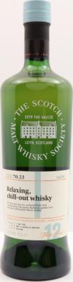 Balblair 2005 SMWS 70.23 Relaxing chill-out whisky 2nd Fill Ex-Bourbon Barrel 58.3% 700ml