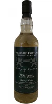 Caol Ila 2008 BR Friendship Bottling Ex-Bourbon Cask 54.2% 700ml
