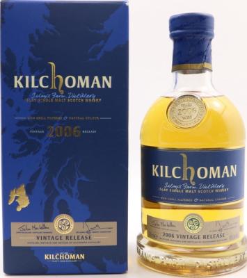 Kilchoman 2006 Vintage Release 5yo 46% 700ml