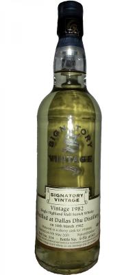 Dallas Dhu 1982 SV Vintage Collection Sherry Cask #354 43% 700ml