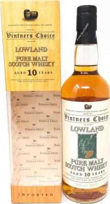 Vintners Choice 10yo QSI Lowland Pure Malt 40% 700ml