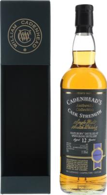 Hazelburn 2007 CA Authentic Collection Re-Charred Bourbon Hogshead 51.9% 700ml