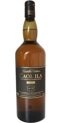 Caol Ila 1998 The Distillers Edition Double matured in Dark-Moscatel Cask 43% 1000ml