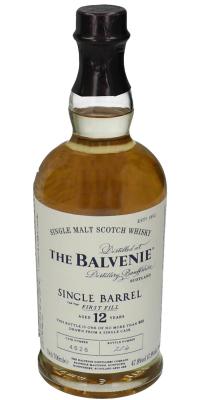 Balvenie 12yo 1st Fill Ex-Bourbon Barrel #4626 47.8% 700ml