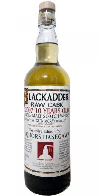 Glen Moray 2007 BA Raw Cask #5688 Liquors Hasegawa 57.6% 700ml